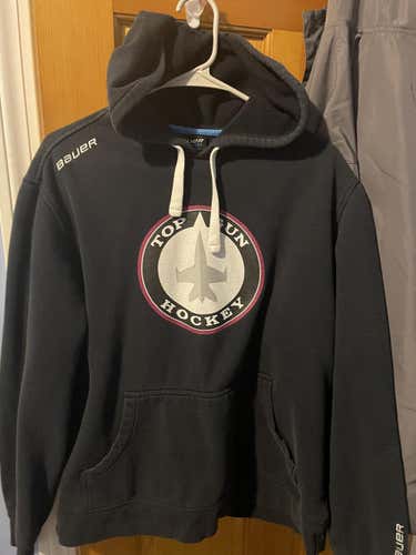 Top Gun Hockey bauer hoodie, mens small