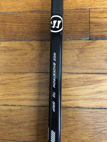 Warrior Covert QRE Pro W03 Backstrom 70 flex with grip left handed stick