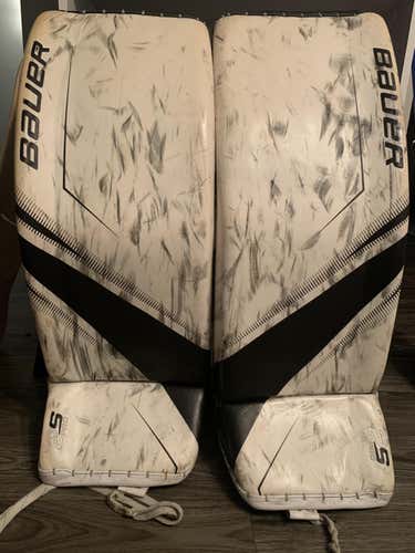 White Senior 33" Regular Supreme 2S Goalie Full Set