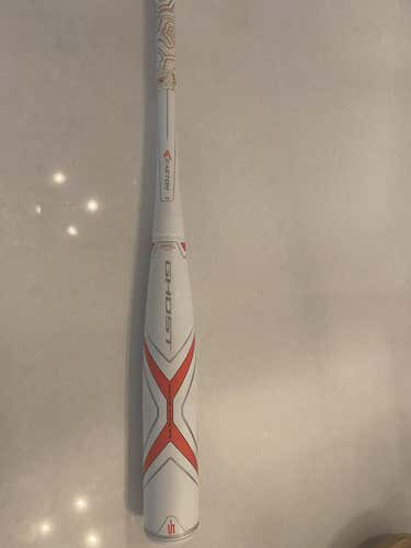 Used Kid Pitch (9YO-13YO) USSSA Certified 2019 Easton Composite Ghost X Evolution Bat (-5) 25 oz 30"