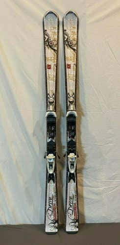 Nordica Drive 162cm 123-76-107 r=13.5m Skis w/N Sport Adjustable Size Bindings