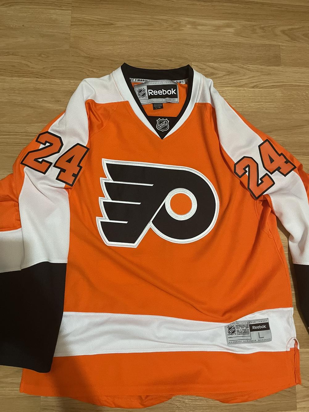 Philadelphia Flyers Reebok 7185 Premier Home ORANGE Jersey