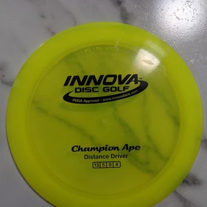 Slightly Used Innova Champion Ape Driver- Neon Green
