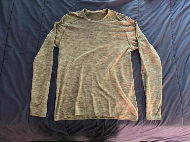 Gray Adult Medium Lululemon Shirt