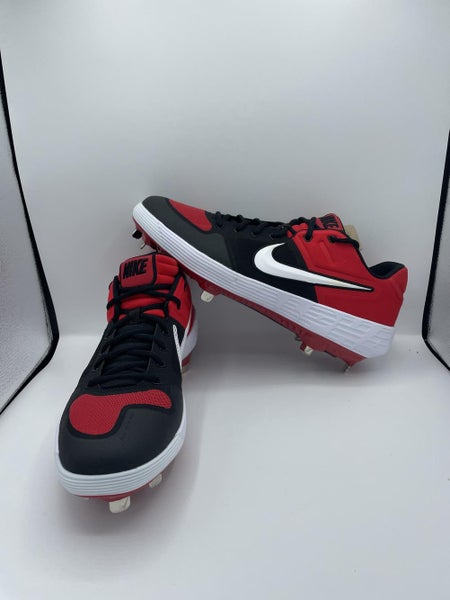 Red Men's Metal Low Cut Nike Alpha Huarache Elite 2