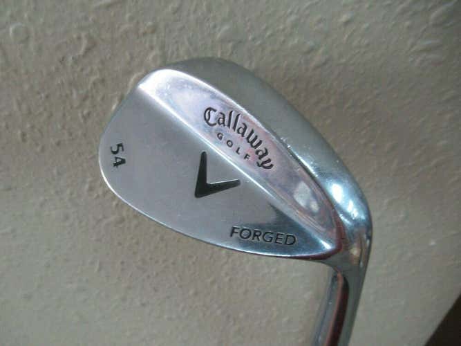 CALLAWAY FORGED 54* SAND WEDGE FACTORY WEDGE FLEX STEEL CP2 JUMBO GRIP