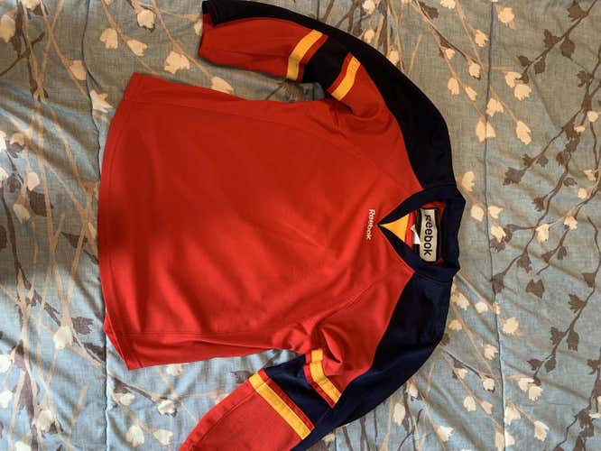 Red Used Small Reebok  Jersey