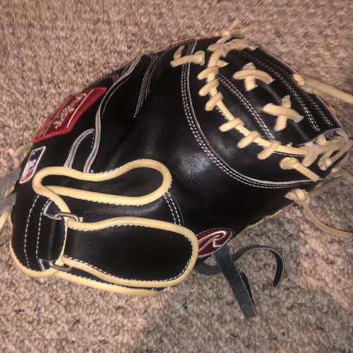 Black Used Catcher's Heart of the Hide 34" Baseball Glove
