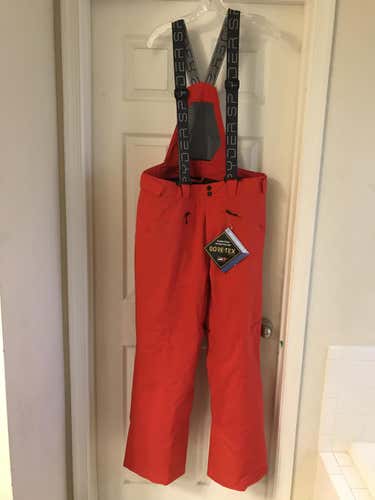 Spyder Mens Sentinel GTX Pants, Large/Regular, Volcano