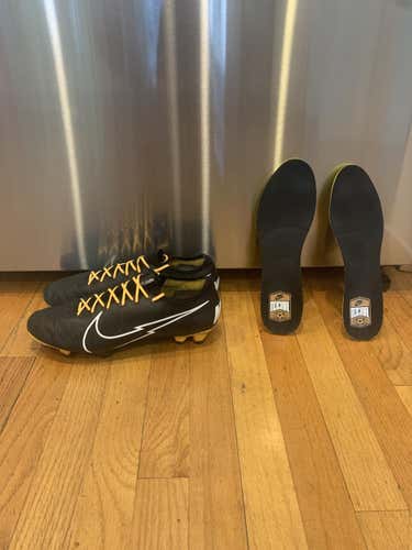 Black Men's Detachable Cleats Nike Mercurial Vapor Cleats