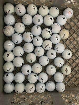 Used Bridgestone 100 Pack Golf Balls