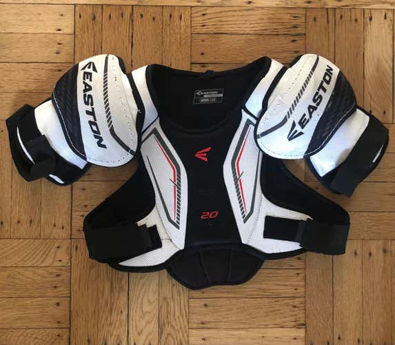 Used Junior Large Easton Synergy Shoulder Pads