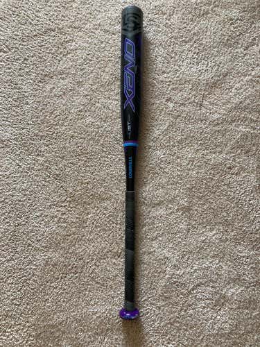 Black Used Kid Pitch (9YO-13YO) 2020 Louisville Slugger Composite xeno X20 Bat (-11) 19 oz 30"