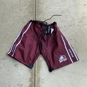 New Colorado Avalanche Bauer Issued Reverse Retro Pant Shell. LG, Xl,  LG +1 , LG +2 , Xl+1