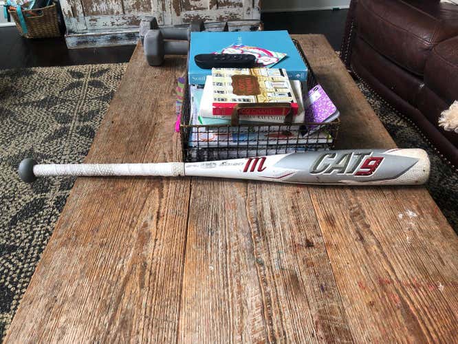 Marucci Cat 9 Bat White USSSA 30/20