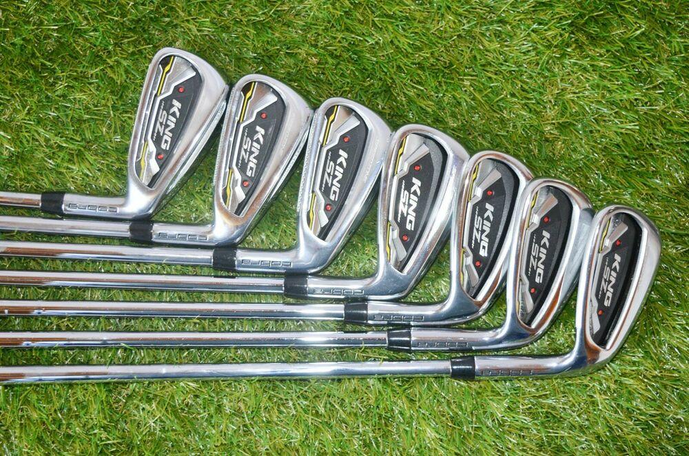 King Cobra SZ Iron Set Right Handed 37.5" Steel Regular Cobra Connect