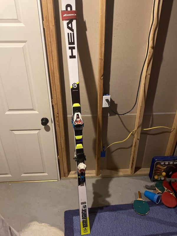 Used World Cup Rebels GS Racing Skis With Marker Bindings - Open To Negotiations