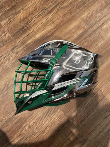 Silver Used Player's Cascade S Helmet