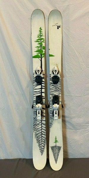 Line Francis Bacon Shorty 144cm 132-107-129 Twin-Tip Skis Salomon Z10 Bindings