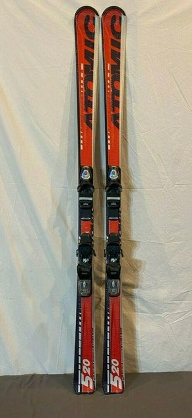 Atomic 520 168cm 114-68-98 r=16m Skis w/LOOK TX 7.0 Adjustable Bindings MINTY