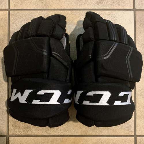 Pro Stock Anaheim Ducks CCM HGQL Pro Gloves 14"