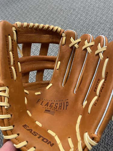 Brown New Easton Infield Flagship 11.75" Baseball Glove