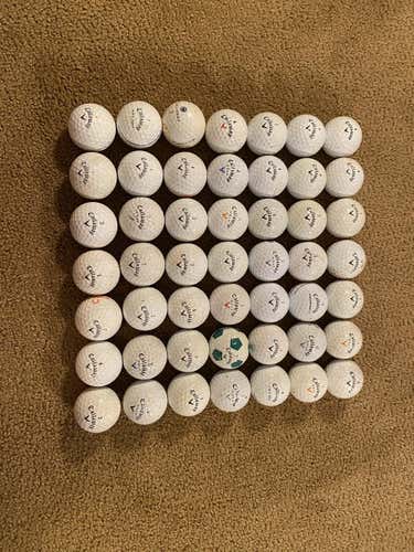 50 Used Grade B Callaway Golfballs