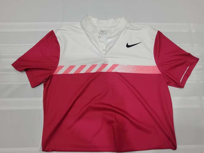 3 Adult Men's Used Large Golf Shirts