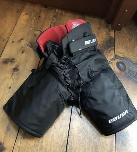 New! Black Junior XL Bauer Vapor x100 Hockey Pants
