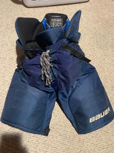 Blue Senior Large Bauer Nexus 800 Hockey Pants