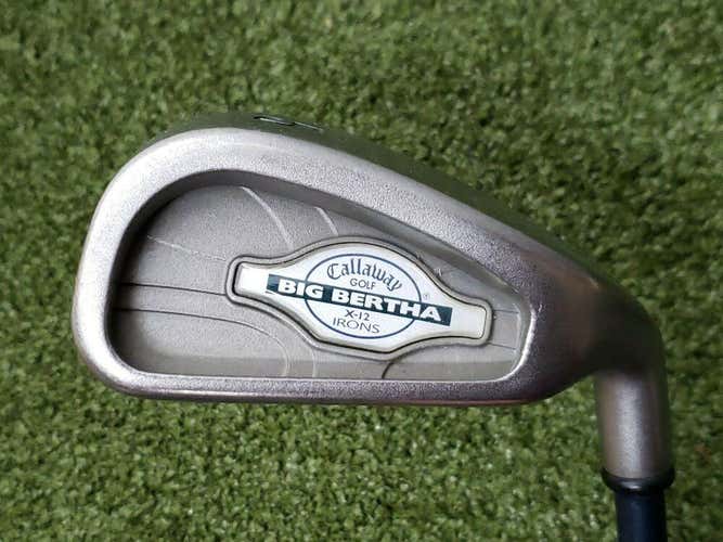 Callaway X-12 Big Bertha 5 Iron LRH Ladies Gems 99 Graphite (RR4172) X12