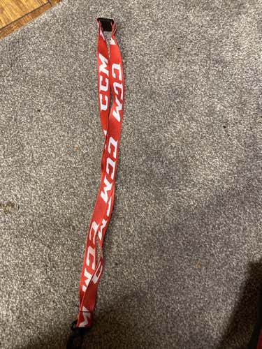 CCM Red  Lanyard