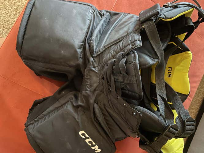 Used Large CCM Premier R1.5 Hockey Goalie Pants