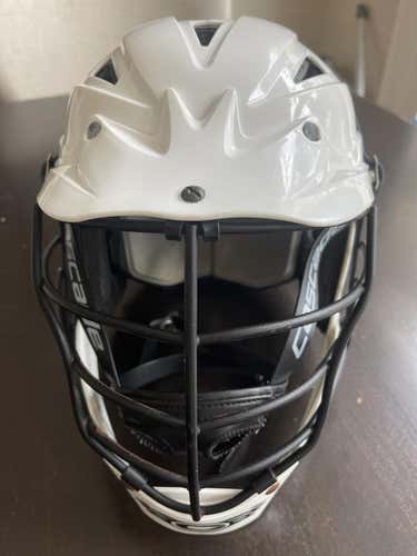 White Youth Player's Cascade CPV-R Helmet