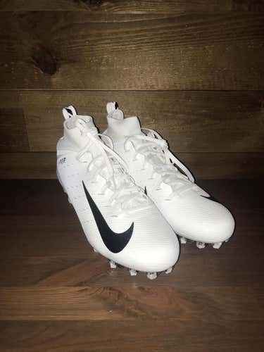 White Adult Size 11.5 (Women's 12.5) Nike Vapor untouchable pro 3 Cleats
