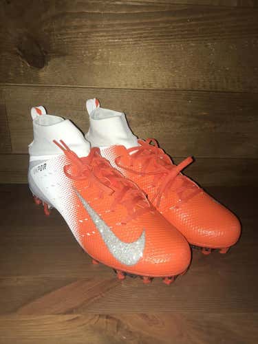 Orange Men's Size 10 (Women's 11) Nike Vapor untouchable pro 3 Cleats