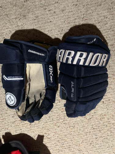 Blue Senior Warrior 13" Alpha Pro Gloves