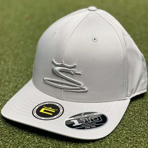 Cobra Golf Tour Snake FlexFit 110 Snapback Golf Hat Cap High Rise OSFM #37411