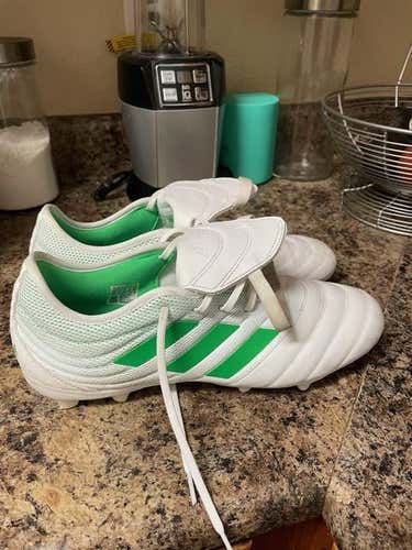White Used Men's Size 11.5 (Women's 12.5) Molded Cleats Adidas Copa Cleats