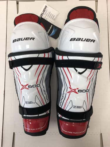 NEW Bauer Vapor X800 Hockey Shin Pads 13”