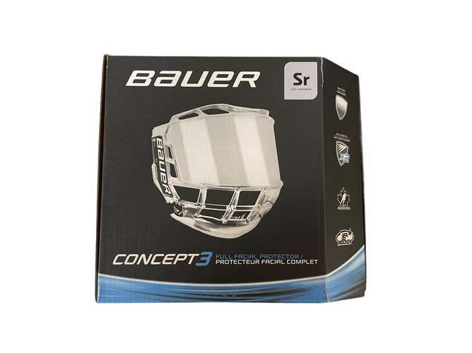 Brand New Bauer Concept 3 Full Shield Sr