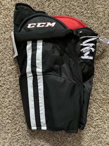 New Junior Large CCM RBZ 30 LE  w/ Stripe Hockey Pants