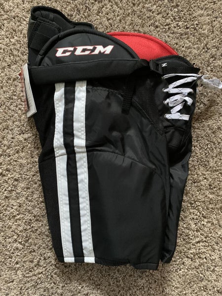 New Junior Large CCM RBZ 30 LE w/ Stripe Hockey Pants