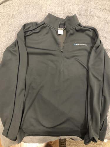 3D Lacrosse Gray Quarter Zip