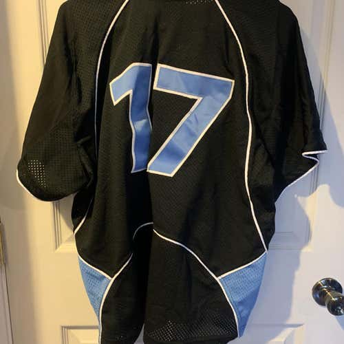 John Hopkins Black Retro Lacrosse Jersey