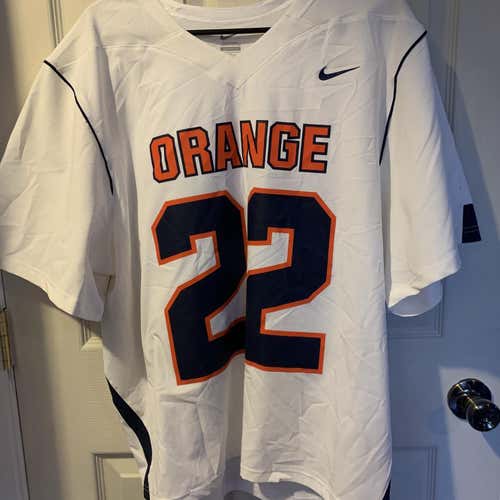 Syracuse Men’s White Lacrosse Jersey