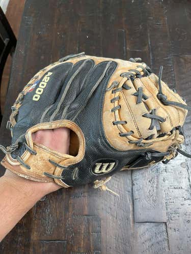 Black Used Catcher's 34" A2000 Baseball Glove