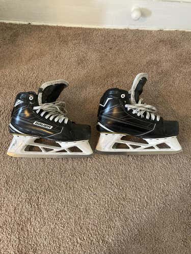 Used Bauer Regular Width  Size 7 Supreme S190 Hockey Goalie Skates