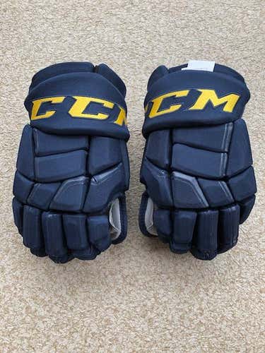 New Senior CCM HGQLSP Gloves 15" Pro Stock