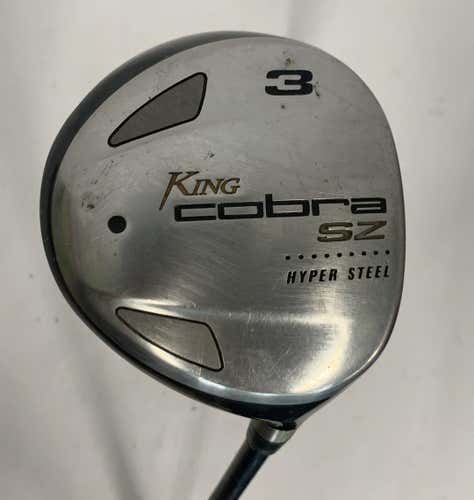 Used Cobra King Cobra Sz 3 Wood Graphite Stiff Golf Fairway Woods